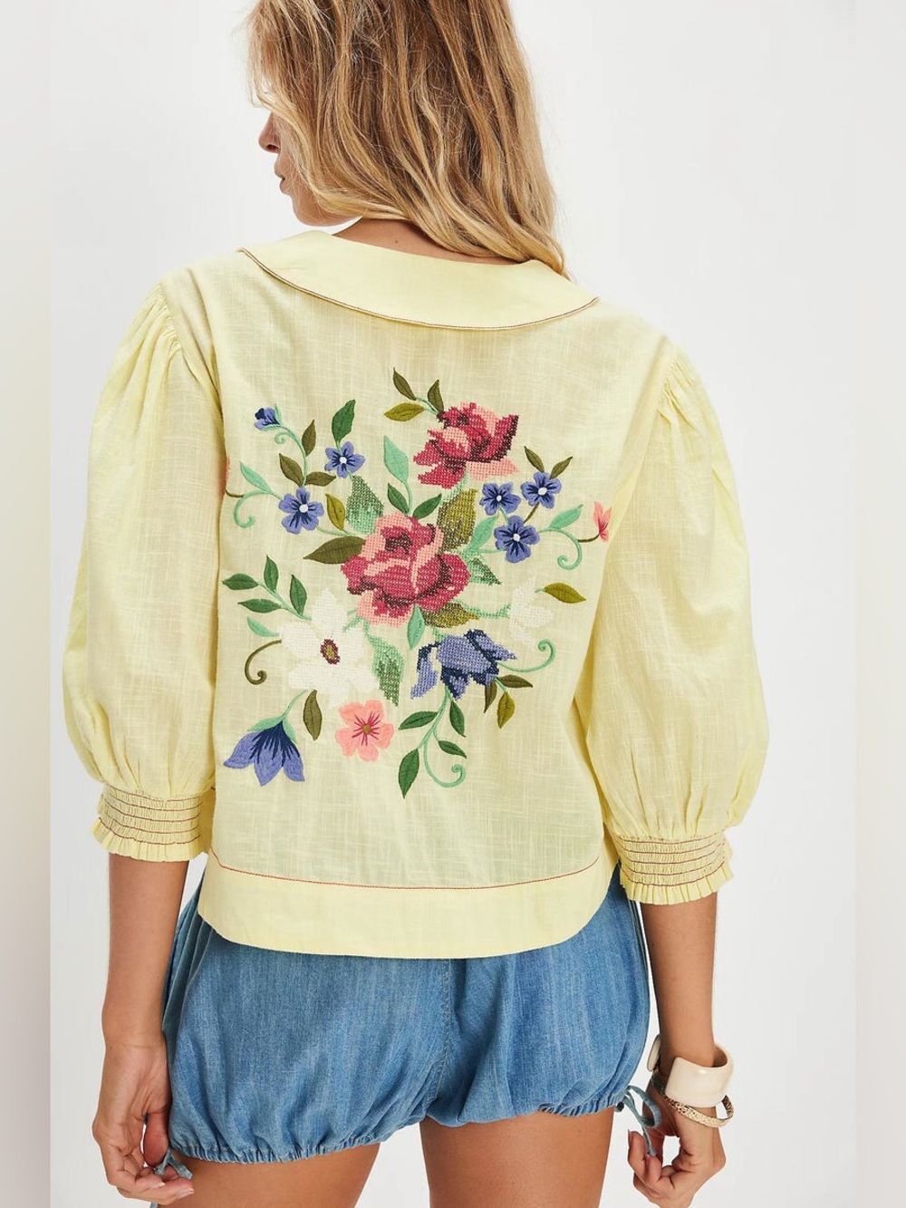 New Free People Ryland Blouse Size S